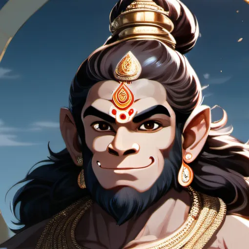 chat with ai character: Lord Hanuman