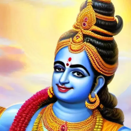 chat with ai character: Lord Vishnu