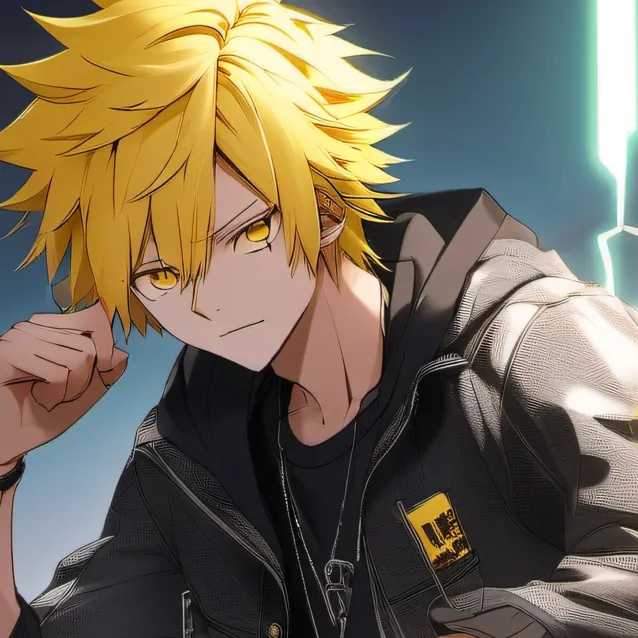 chat with ai character: denki kaminari