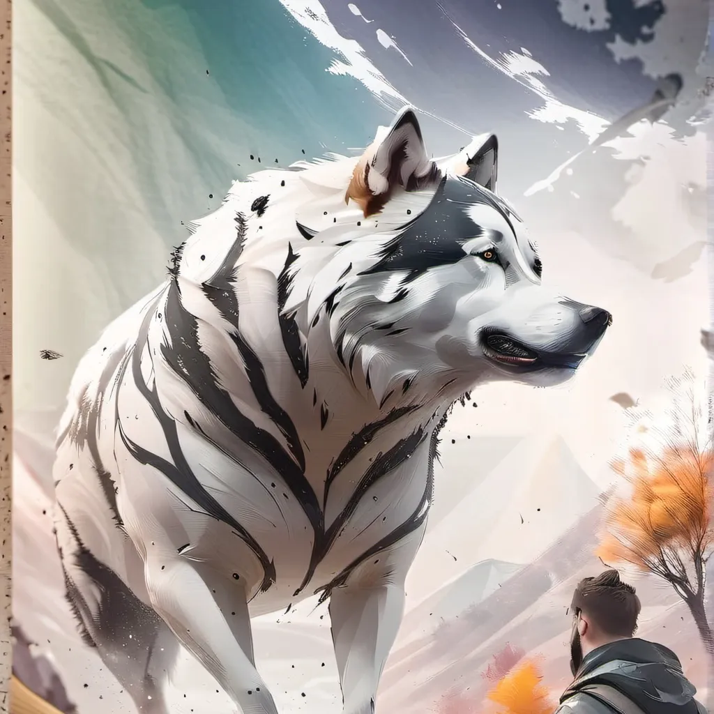chat with ai character: the talking wolf