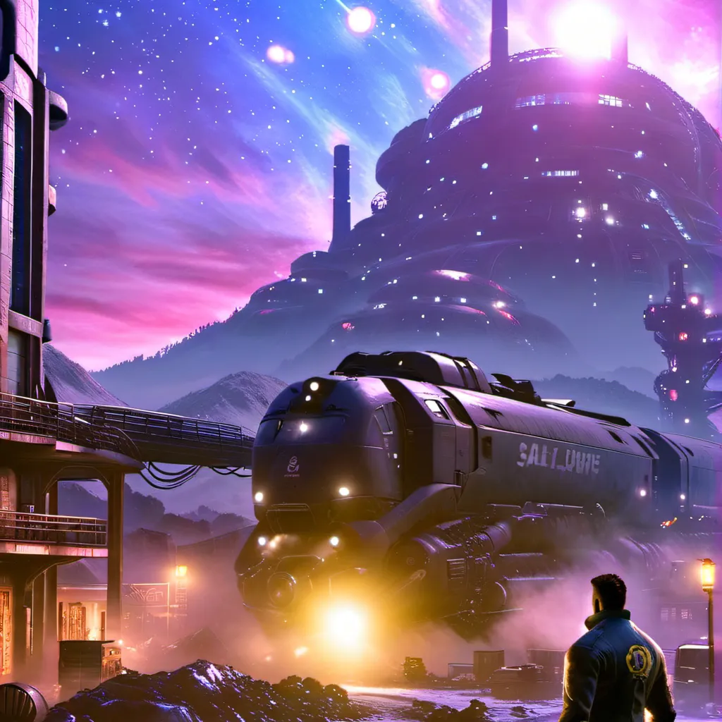 chat with ai character: Space station (RP)