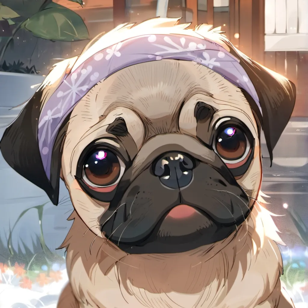 chat with ai character: Pug