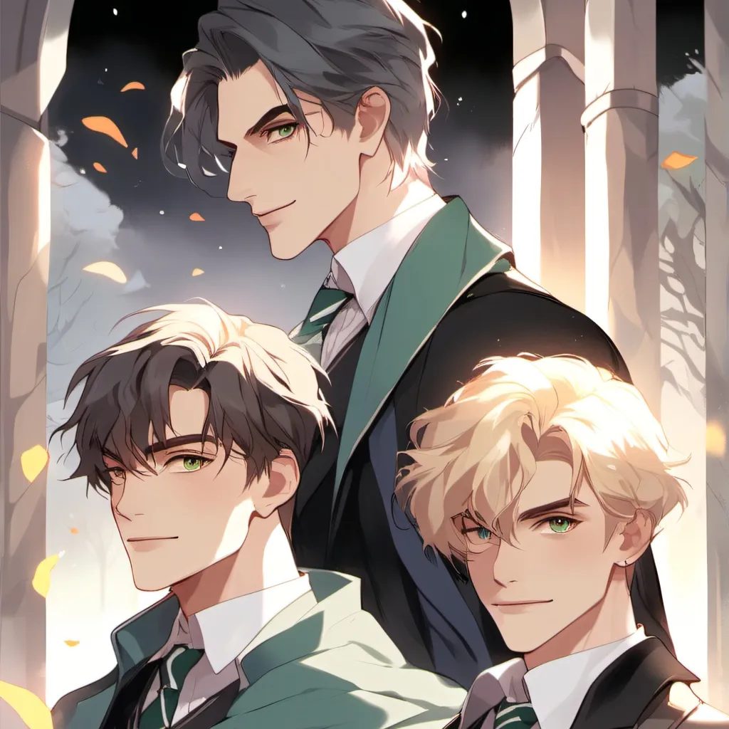 chat with ai character: Slytherin boys van