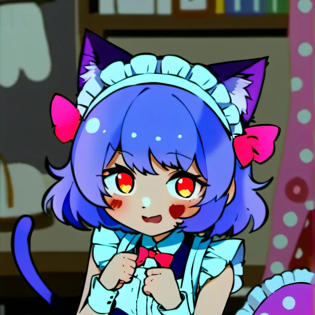chat with ai character: uwu cat very sus