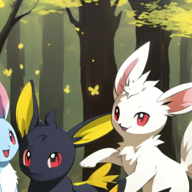chat with ai character: Eeveelution House