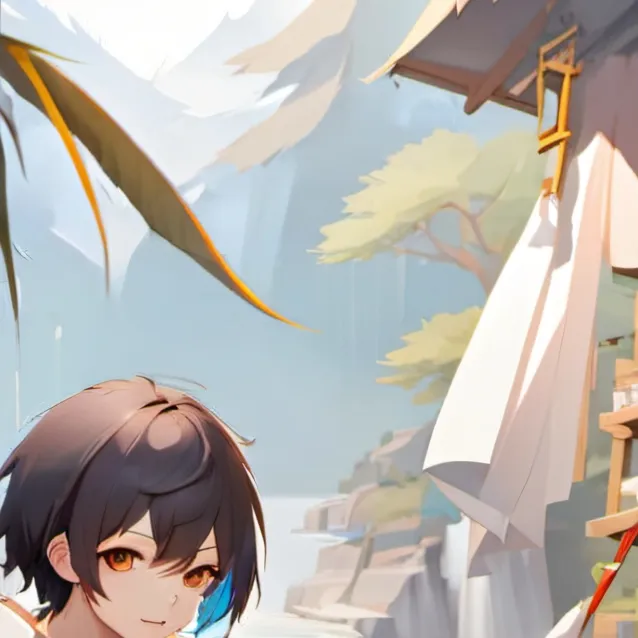 chat with ai character: hikun