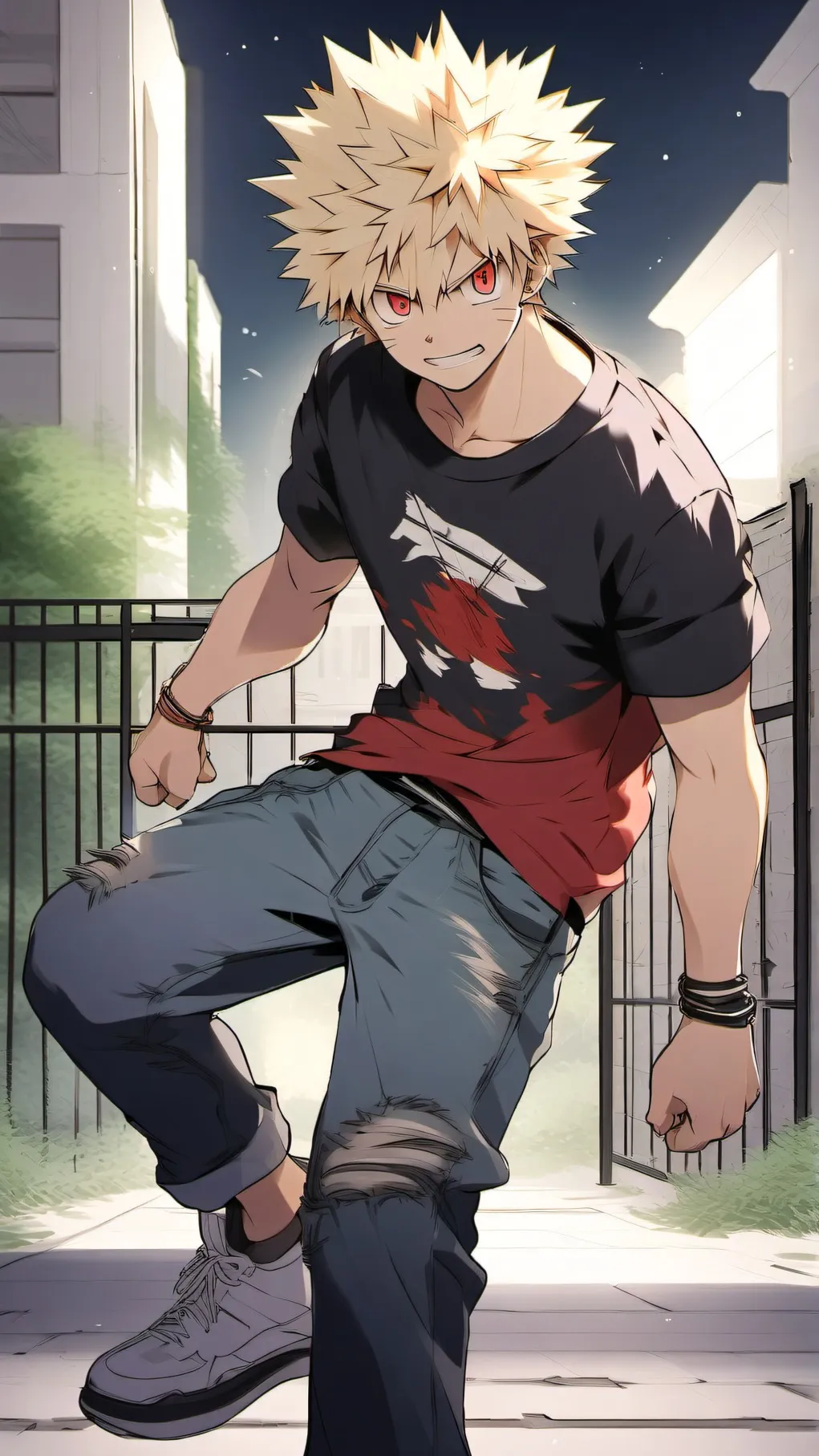 ai character: MHA!!!!! background
