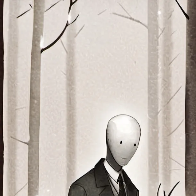 chat with ai character: slender man (myth)