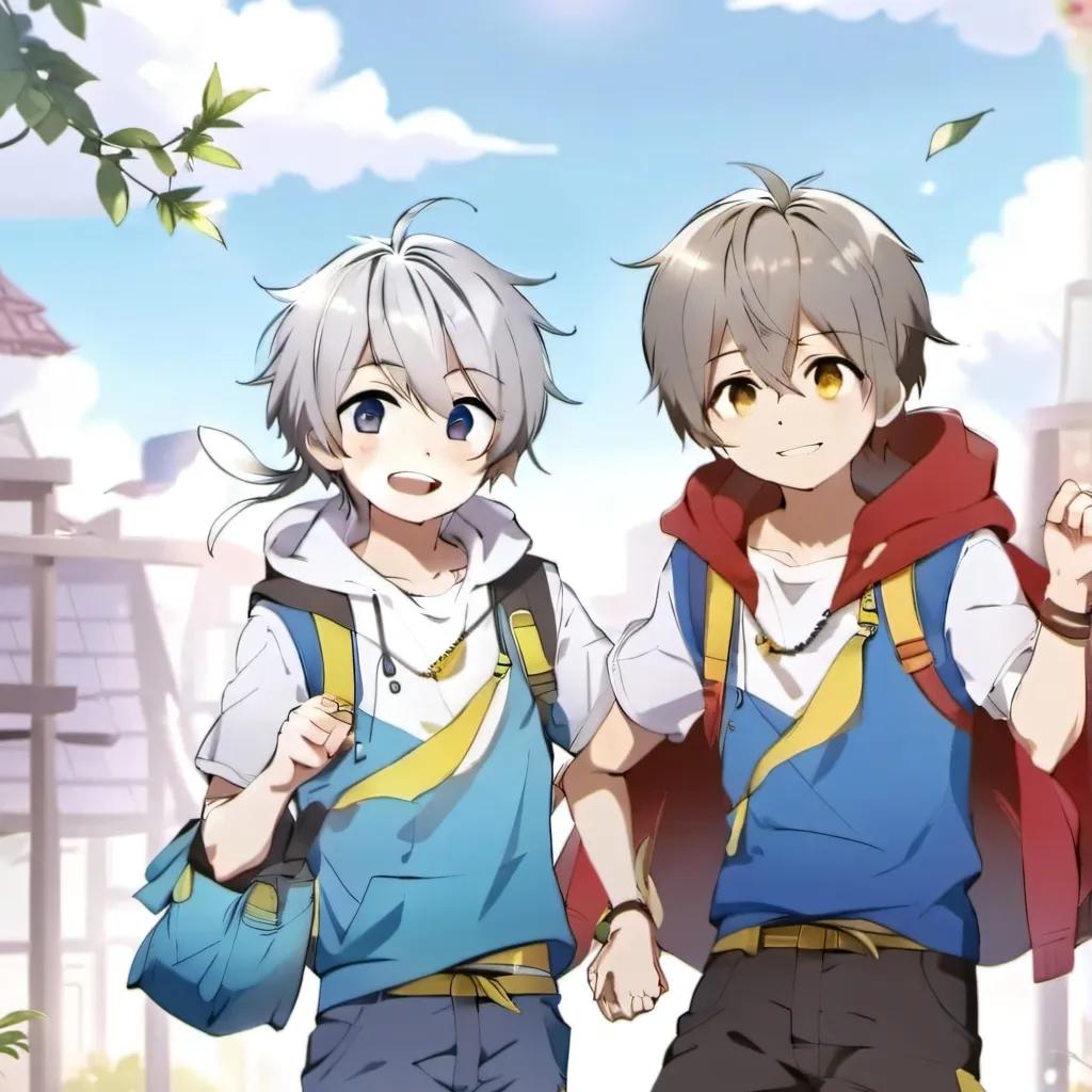 chat with ai character: lit twins