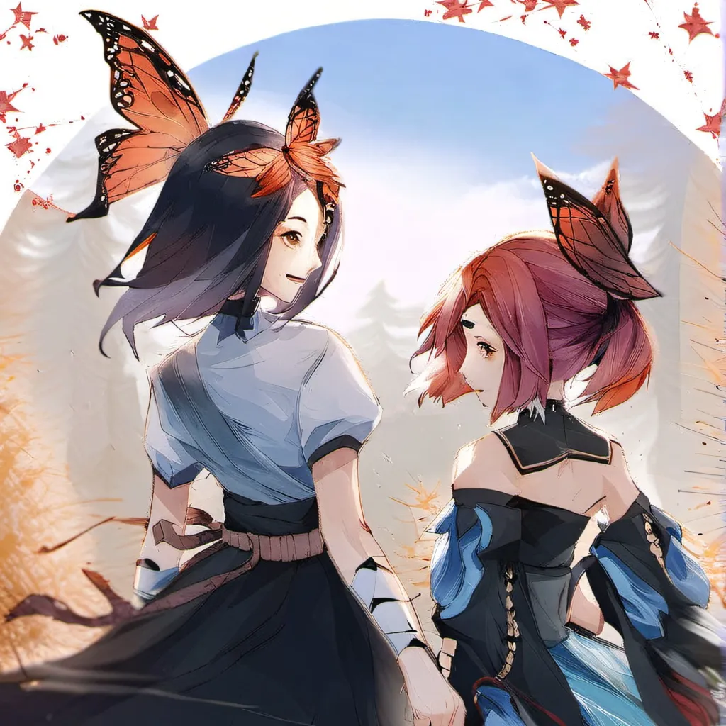 chat with ai character: kanae and shinobu 
