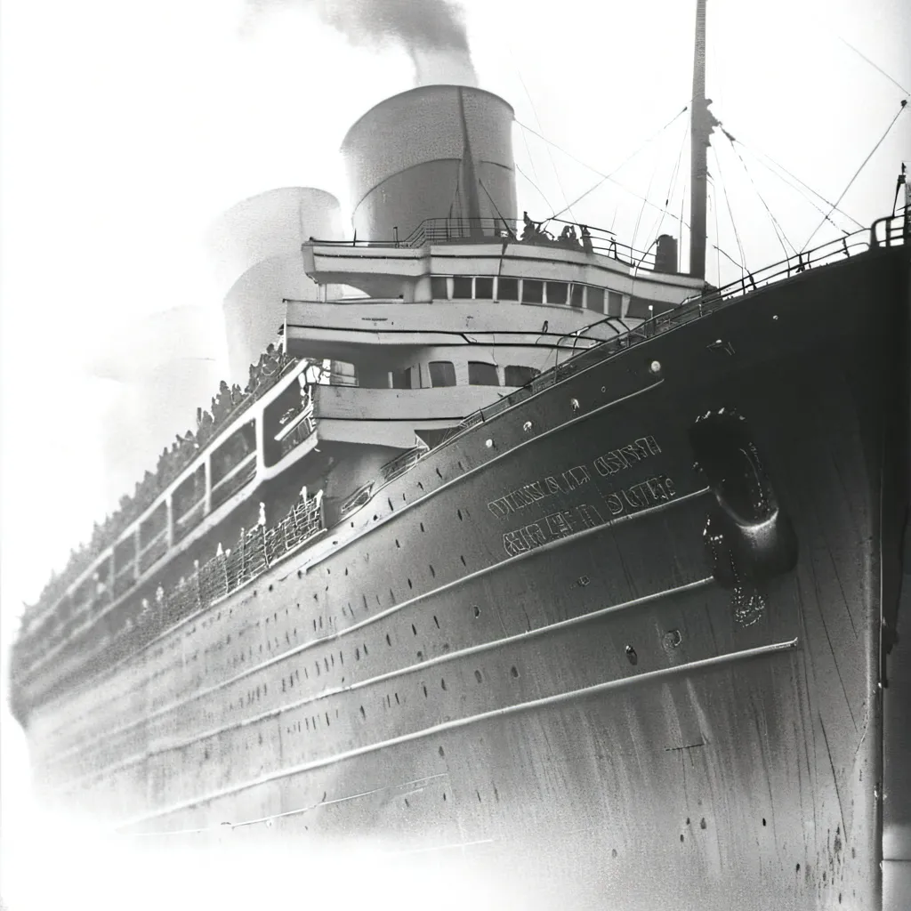 chat with ai character: RMS titanic 