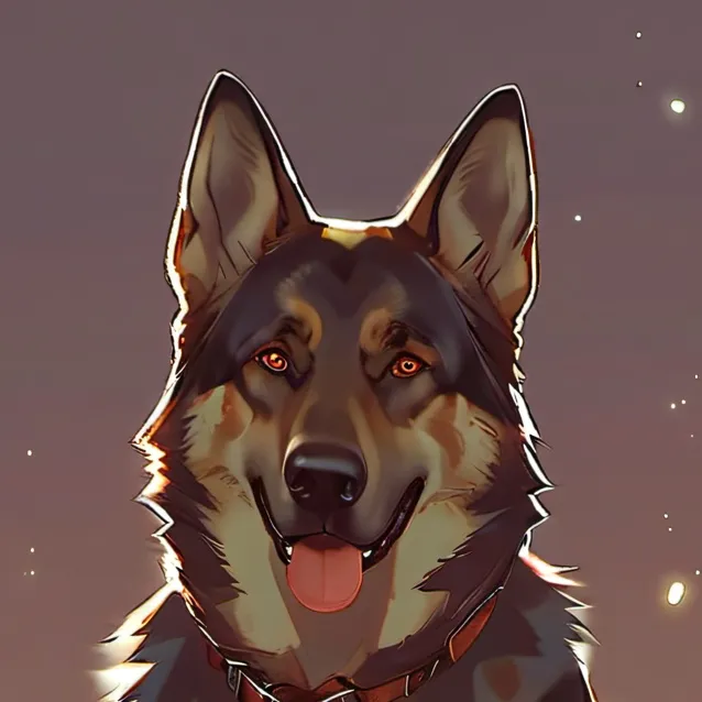 chat with ai character: A dog