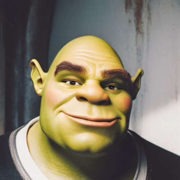 chat with ai character: Giga chad shrek