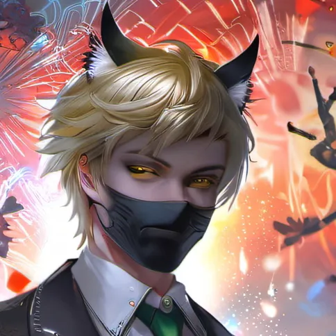 chat with ai character: Cat noir