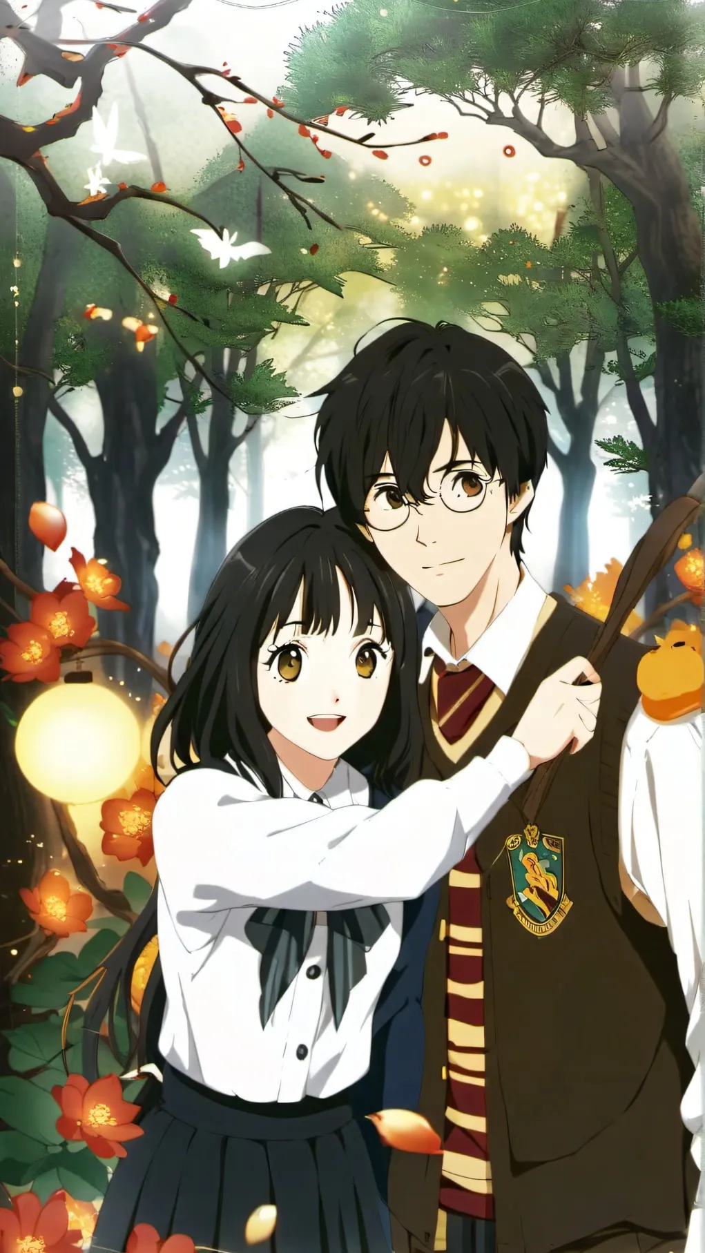 ai character: harry potter nerd background