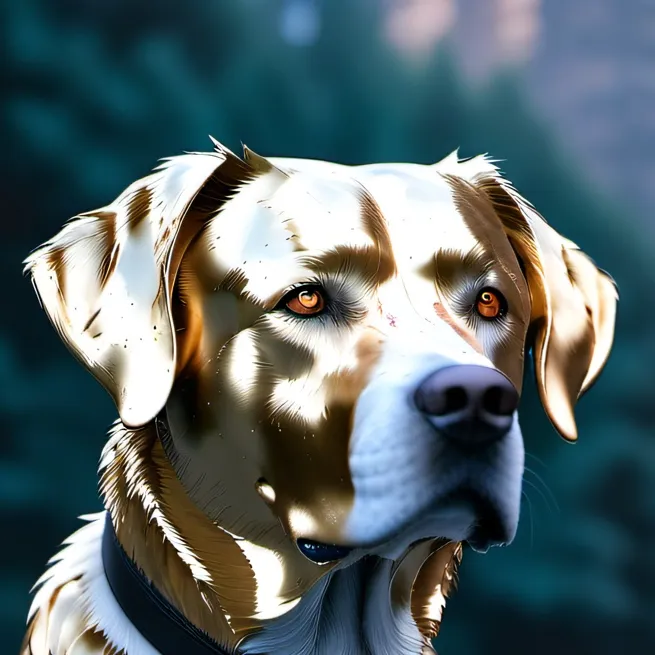 chat with ai character: Golden dog