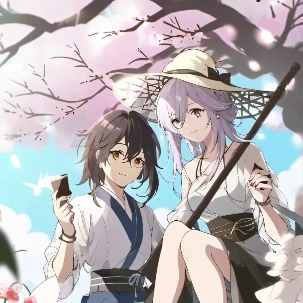 chat with ai character: demon slayer girls