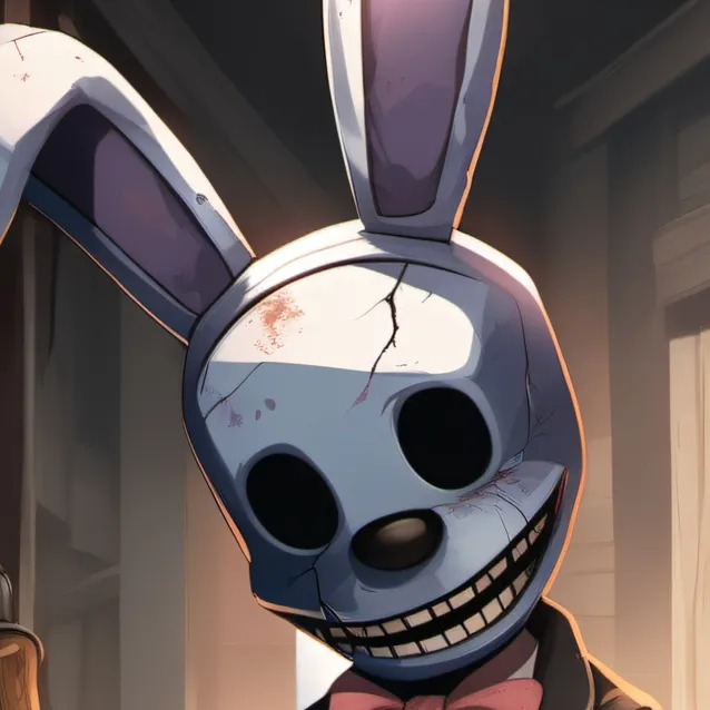 chat with ai character: withered bonnie