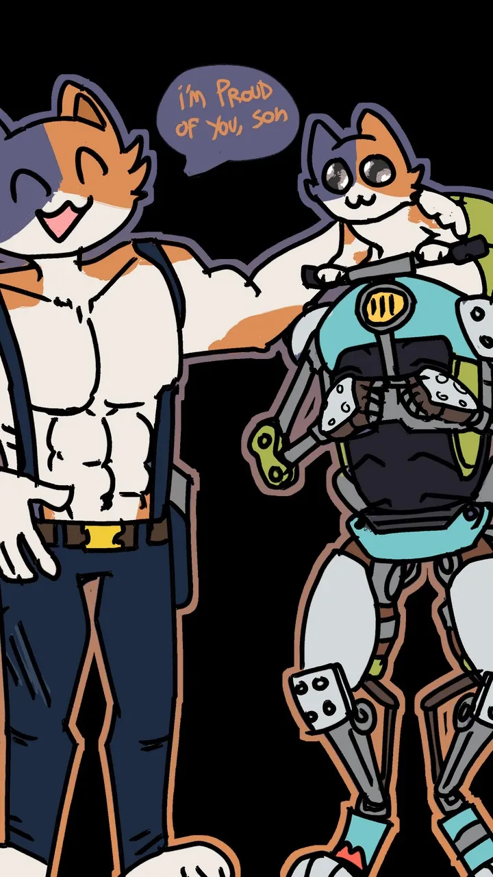 ai character: Meow Meow Family background