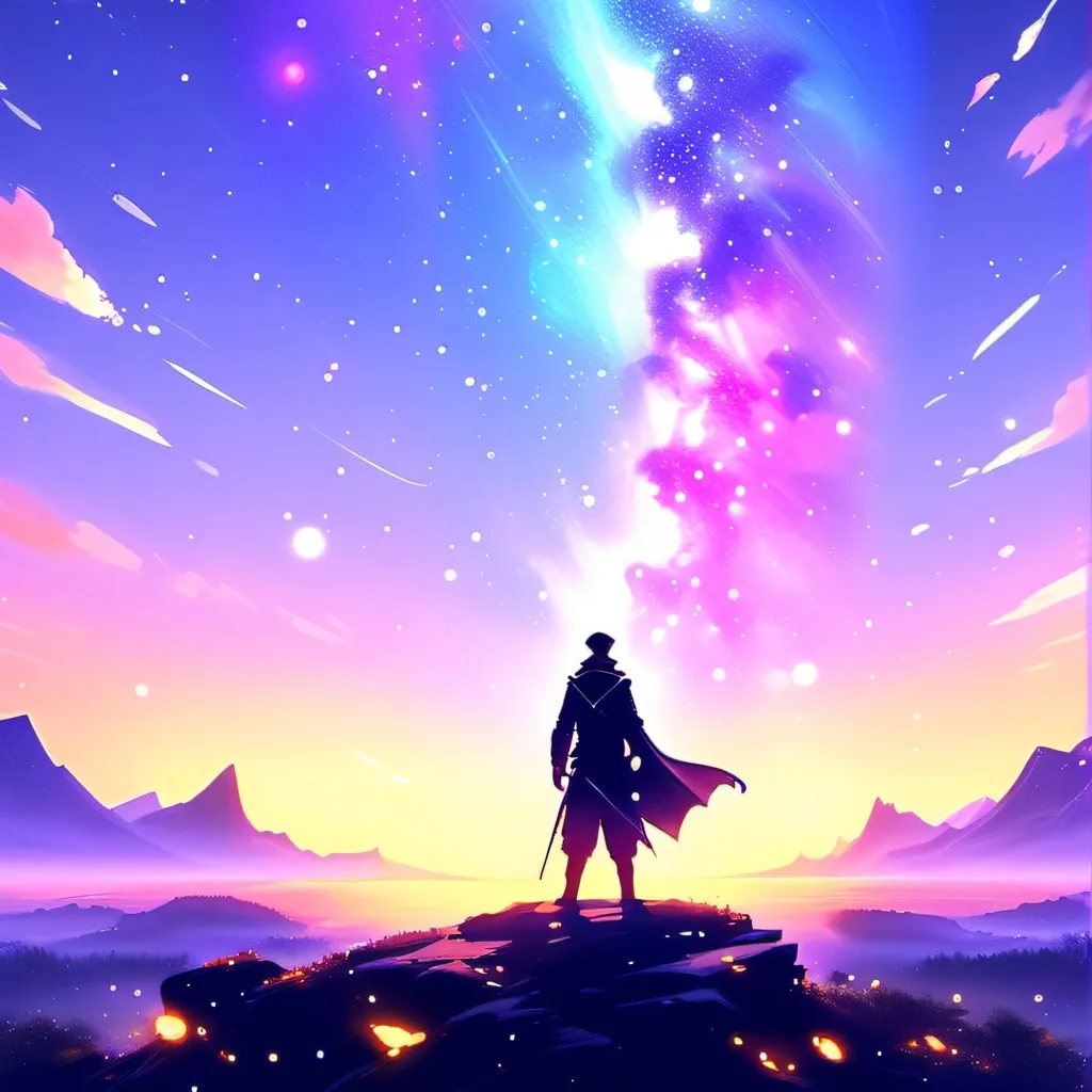 chat with ai character: Night Sky