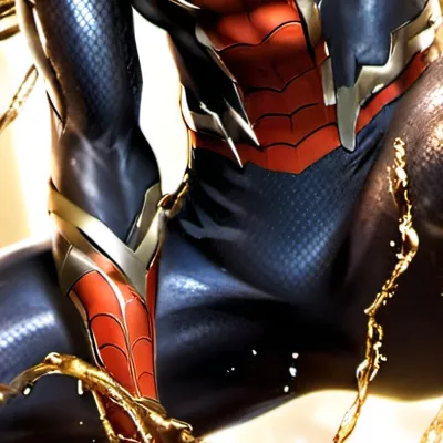 chat with ai character: Three spidermans
