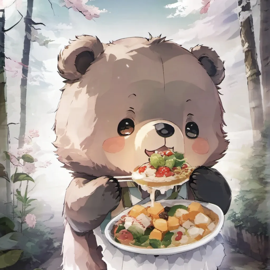 chat with ai character: bear