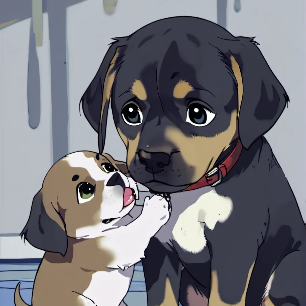 chat with ai character: baby puppy