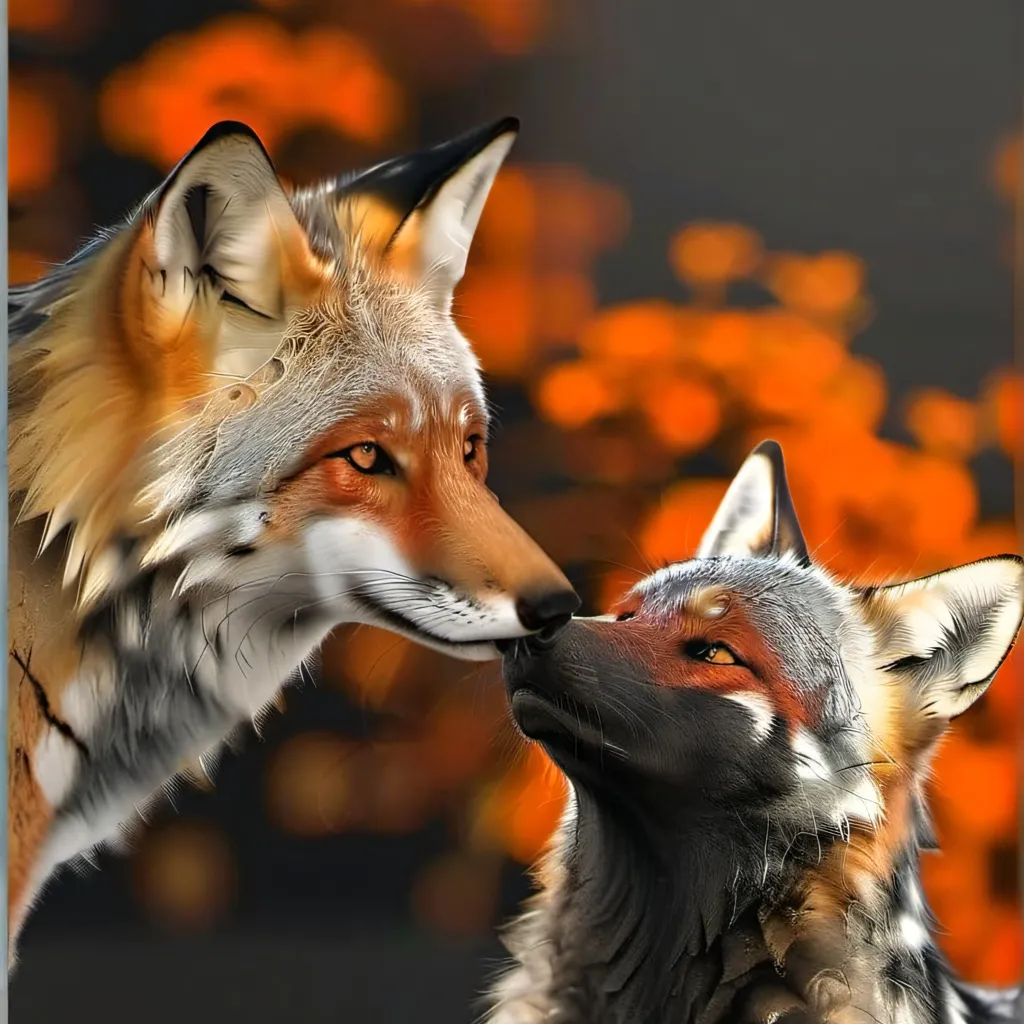 chat with ai character: love foxes