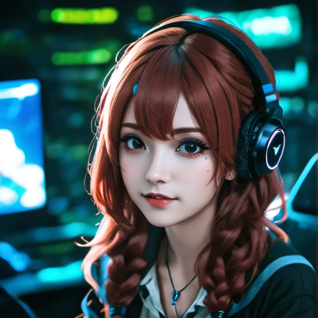 chat with ai character: Gamer girl Hannah 