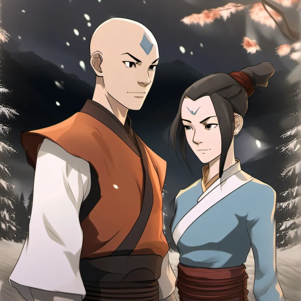 chat with ai character: Aang and Azula
