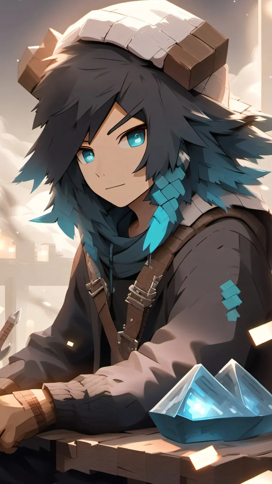 ai character: Steve background