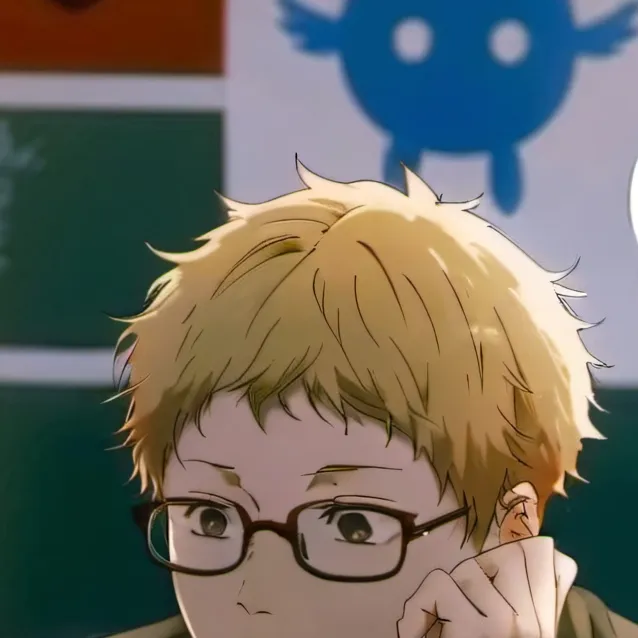 chat with ai character: Tsukishima