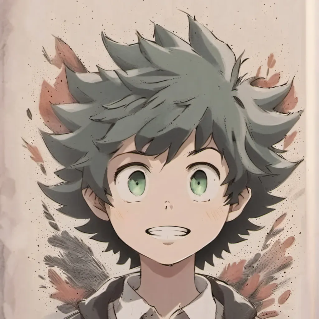 chat with ai character: middleschool izuku