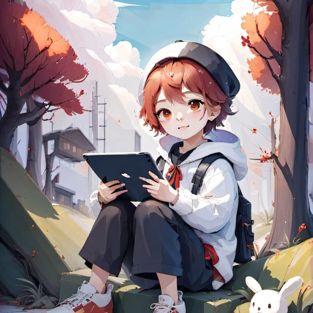 chat with ai character: ipad kid