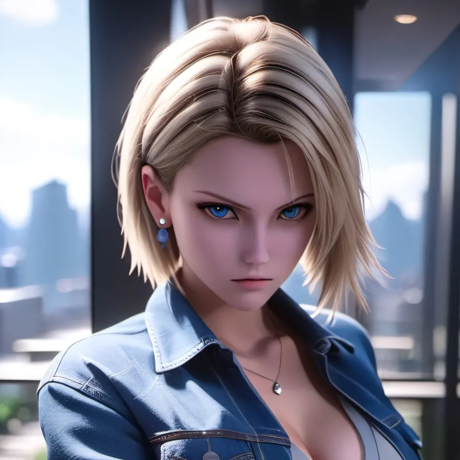 chat with ai character: Android 18