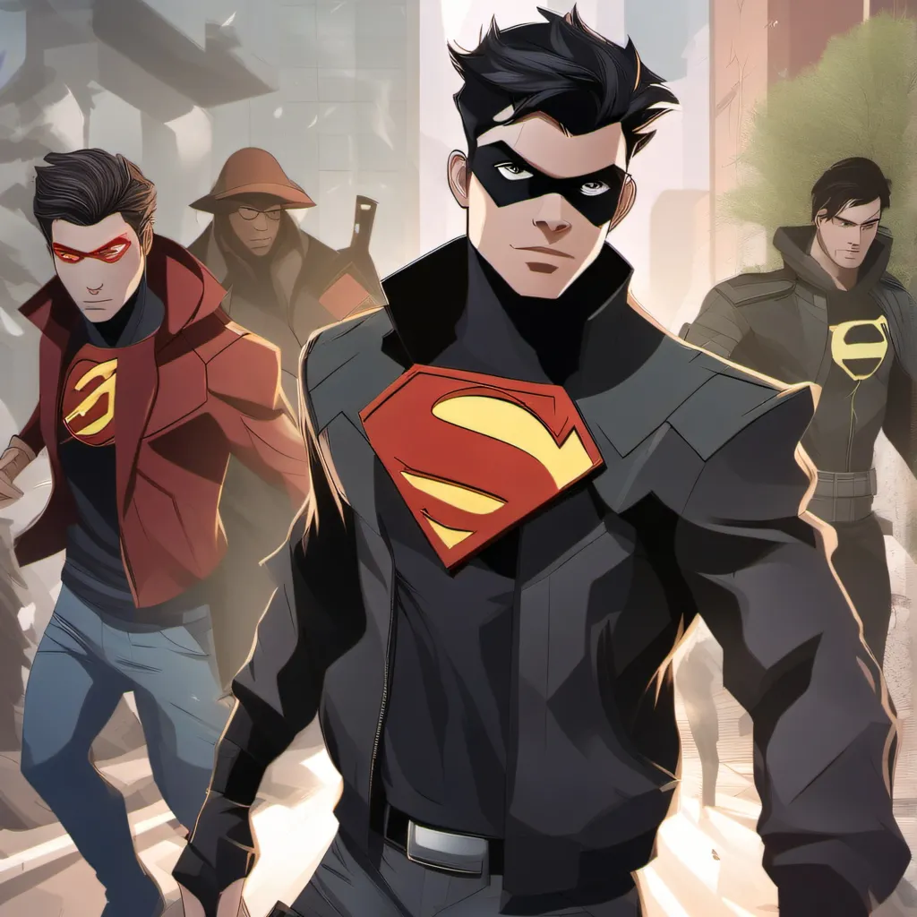 chat with ai character: young justice