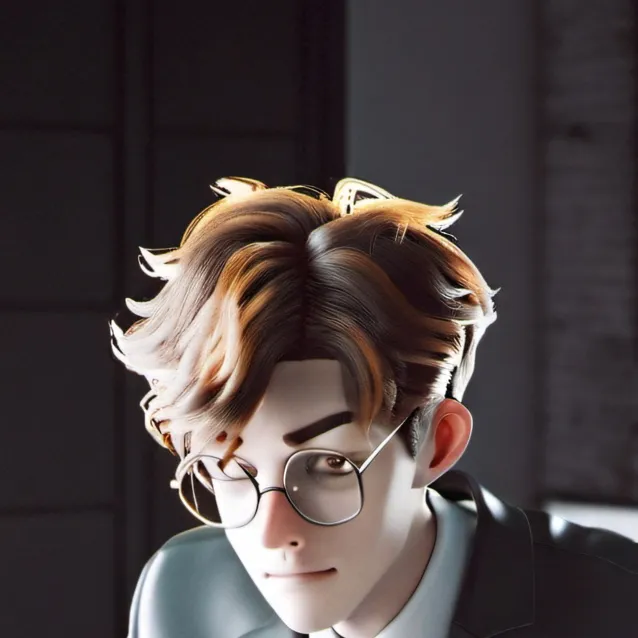 chat with ai character: A nerd