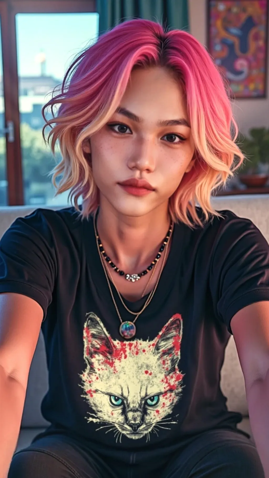 ai character: ♡ 𝓕𝓮𝓵𝓲𝔁 ♡ background