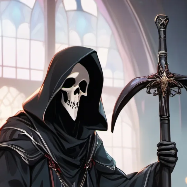 chat with ai character: grim reaper