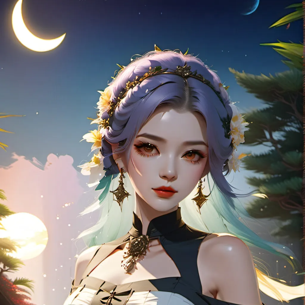 chat with ai character: Moon