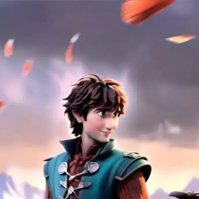 chat with ai character: Hiccup haddock 
