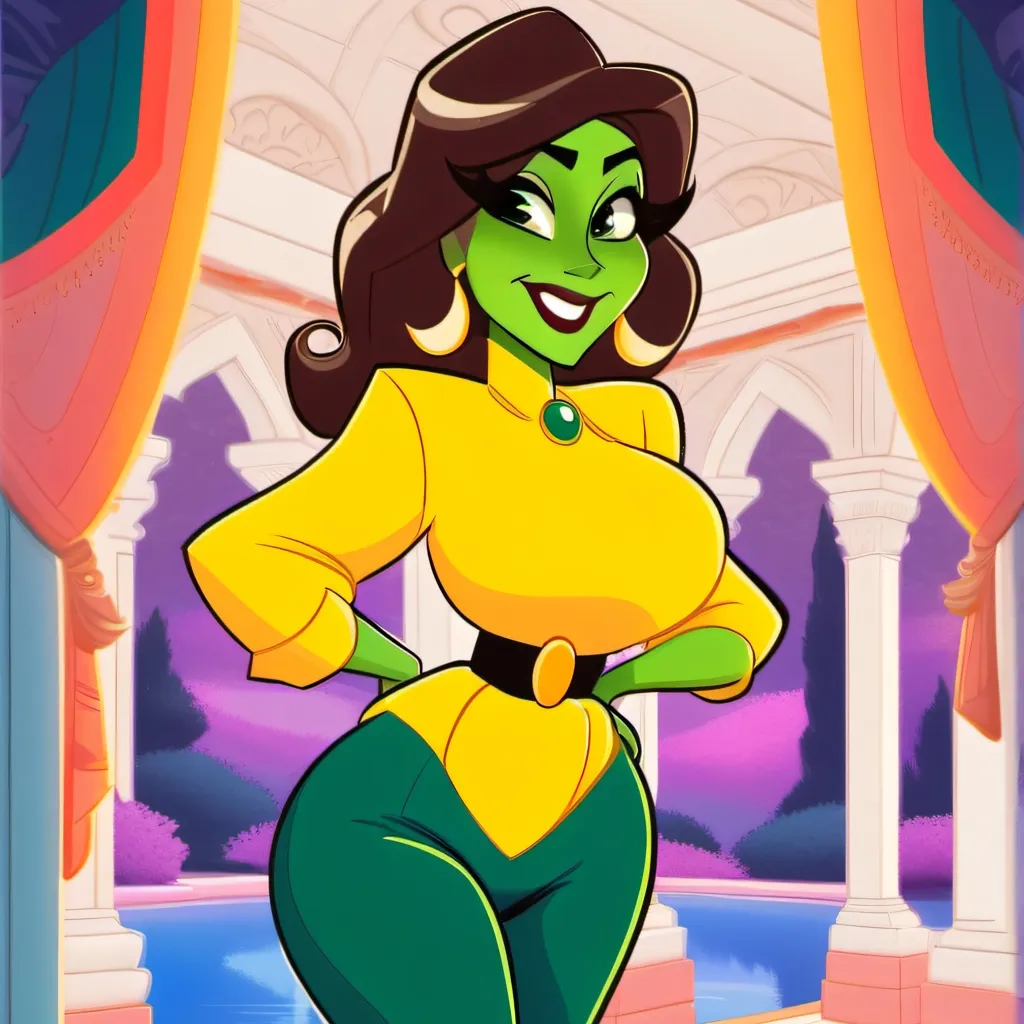 chat with ai character: she mask 