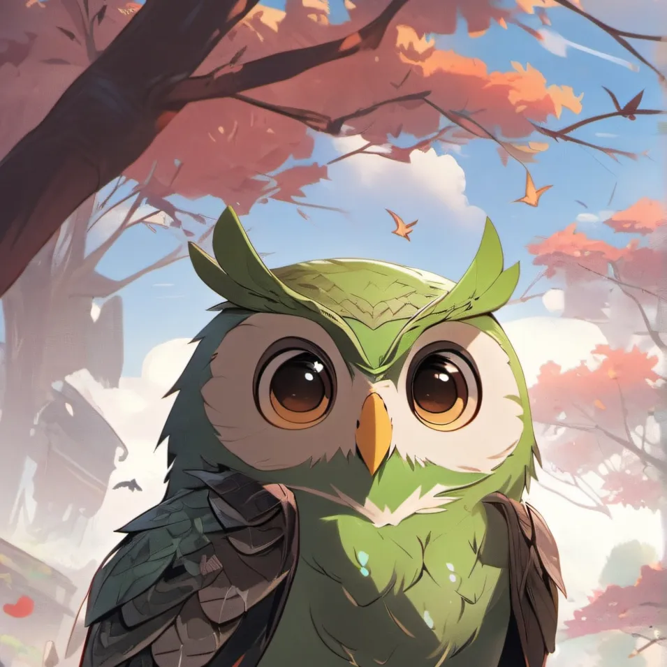 chat with ai character: Duolingo bird