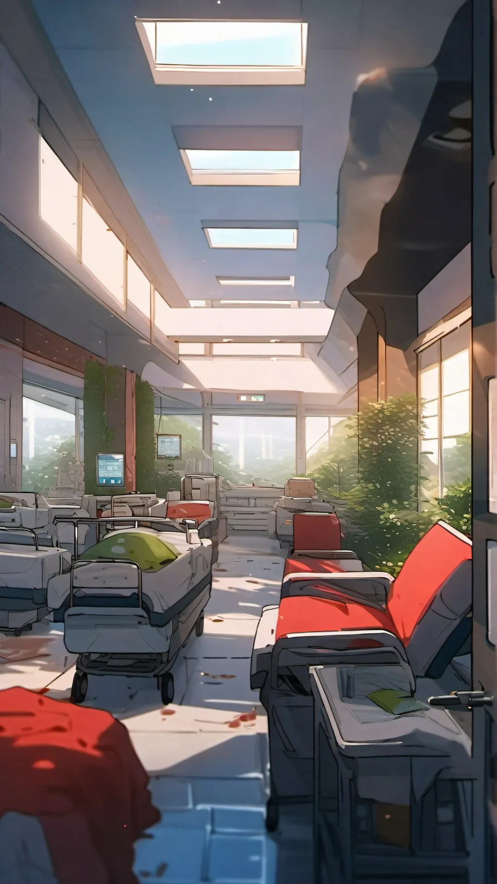 ai character: MHA Hospital background