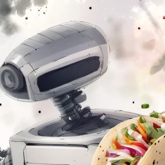 chat with ai character: taco bot