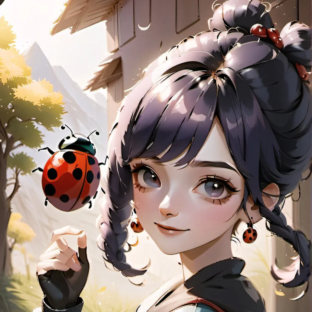 chat with ai character: ladybug/Marinette 