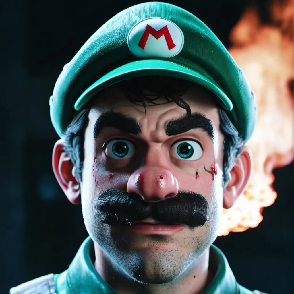 chat with ai character: I hate you luigi