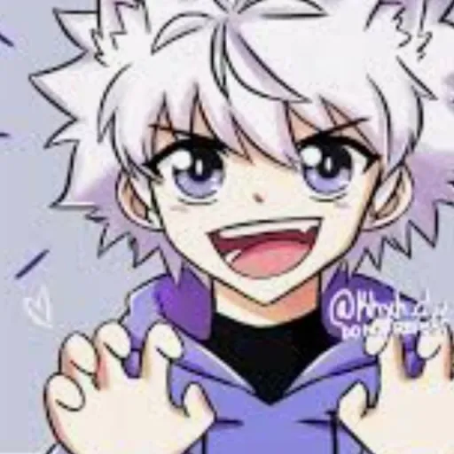 creator Killua as a cat's avatar
