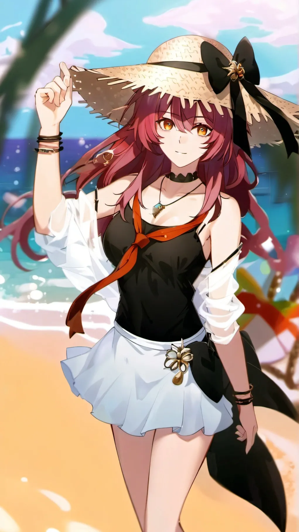 ai character: Maiya aria background
