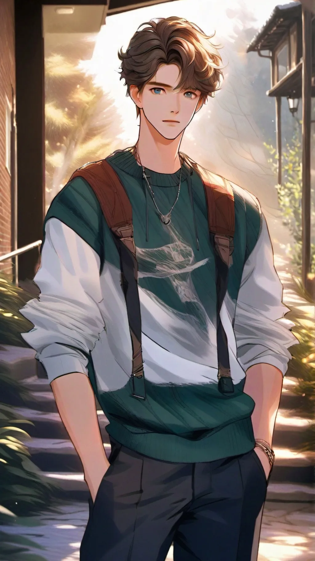 ai character: Greyson background